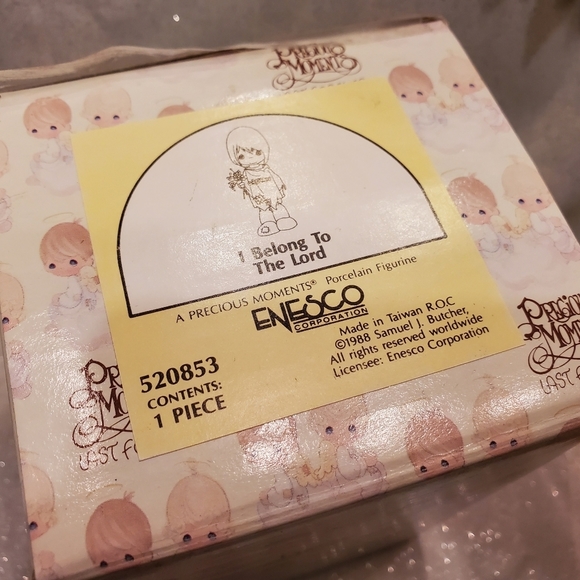 Precious Moments 1988 "I Belong to the Lord" - Picture 5 of 5